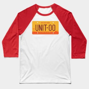 Unit 00 [Yellow] License Plate Baseball T-Shirt